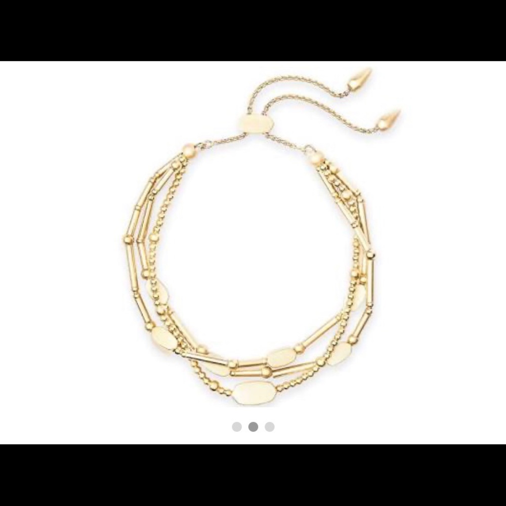 Brand New Kendra Scott Chantal Bracelet in gold